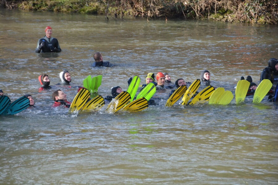 Neckarabschwimmen in Tübingen