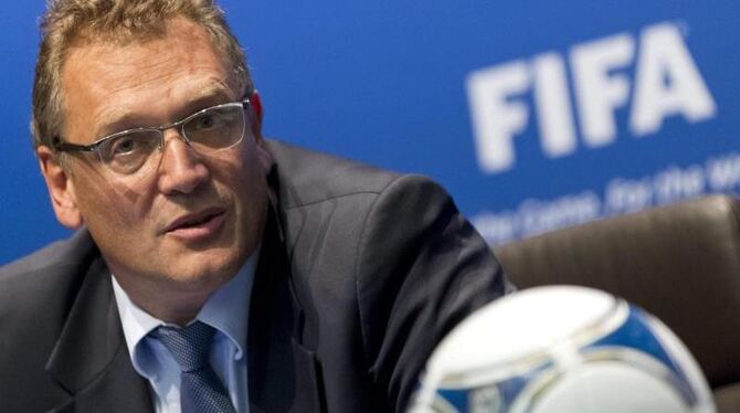 Jérôme Valcke ist der Generalsekretär der FIFA. Foto: Alessandro Della Bella