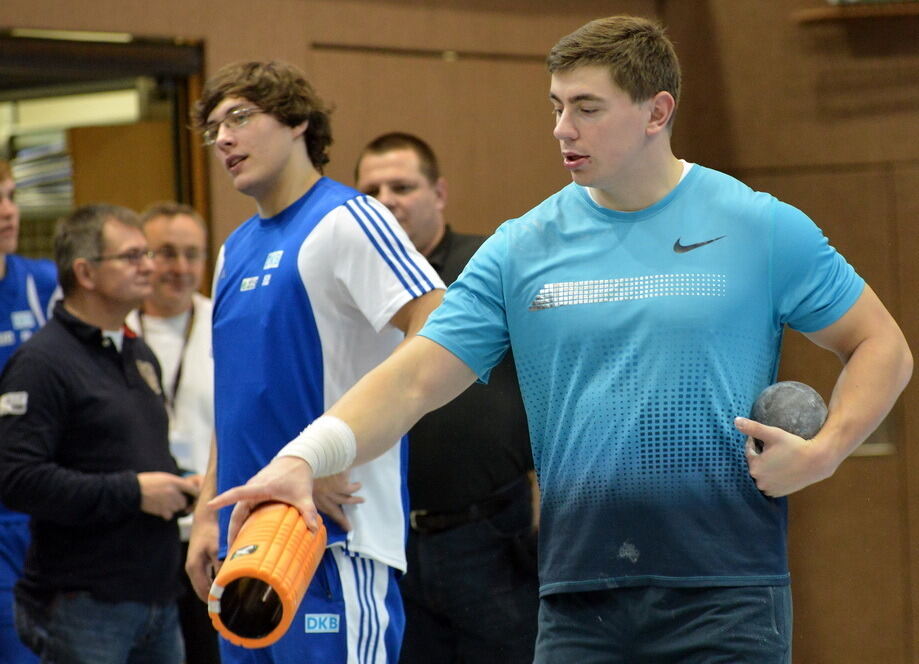 Kugelstoß-Gala in Gammertingen Januar 2014