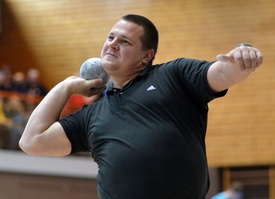 Kugelstoß-Gala in Gammertingen Januar 2014