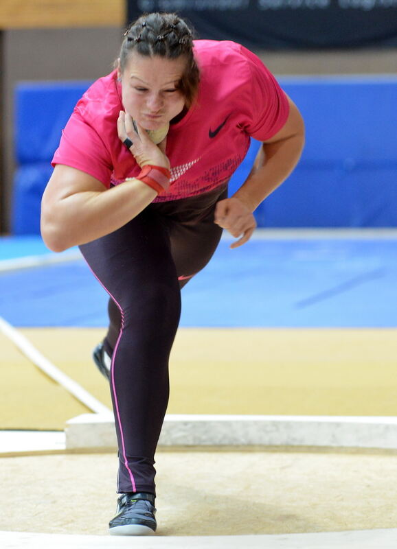 Kugelstoß-Gala in Gammertingen Januar 2014