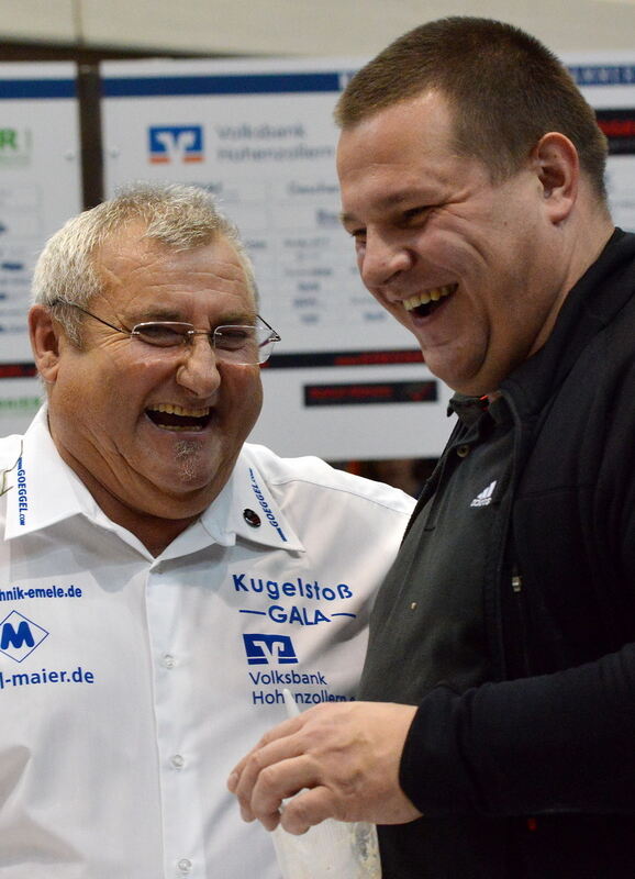 Kugelstoß-Gala in Gammertingen Januar 2014