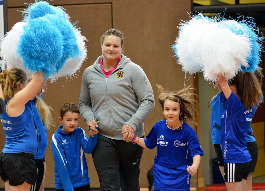 Kugelstoß-Gala in Gammertingen Januar 2014