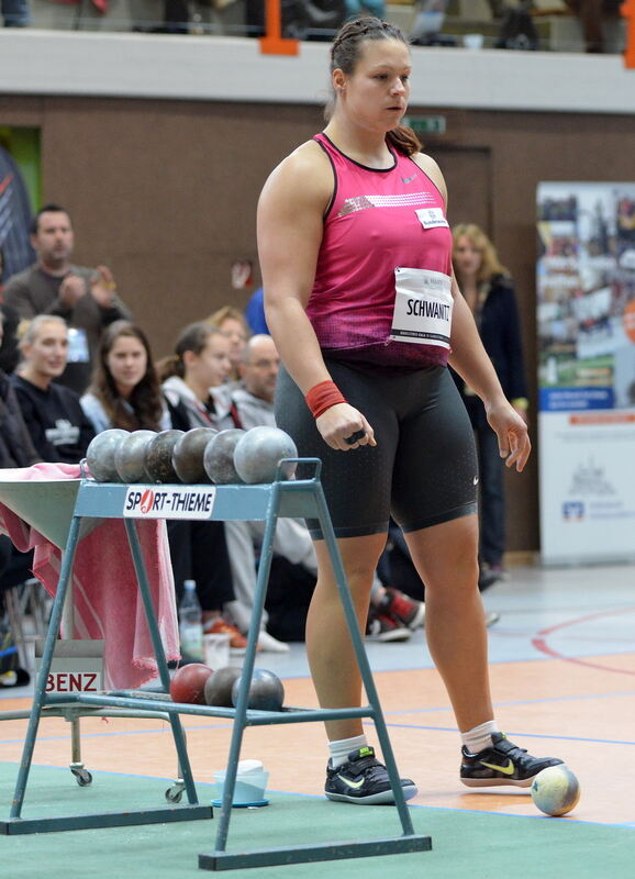 Kugelstoß-Gala in Gammertingen Januar 2014