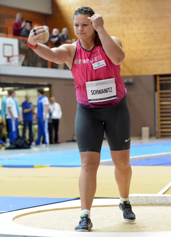 Kugelstoß-Gala in Gammertingen Januar 2014