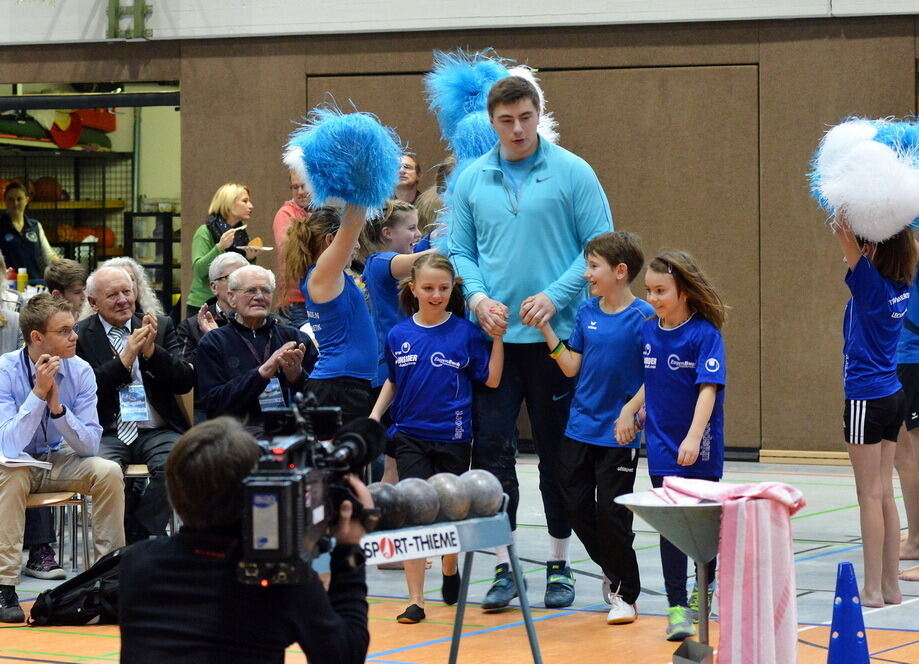 Kugelstoß-Gala in Gammertingen Januar 2014