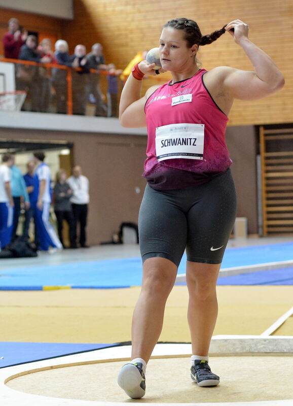 Kugelstoß-Gala in Gammertingen Januar 2014