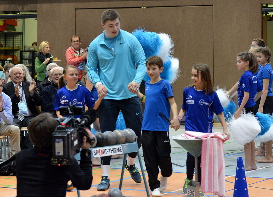 Kugelstoß-Gala in Gammertingen Januar 2014