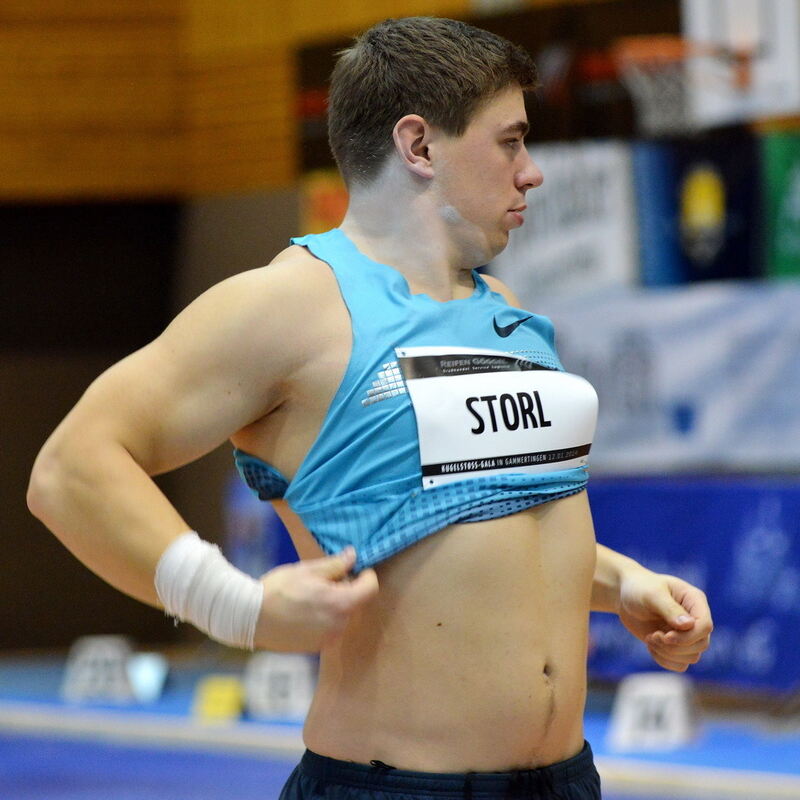 Kugelstoß-Gala in Gammertingen Januar 2014