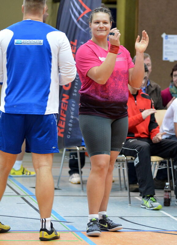 Kugelstoß-Gala in Gammertingen Januar 2014