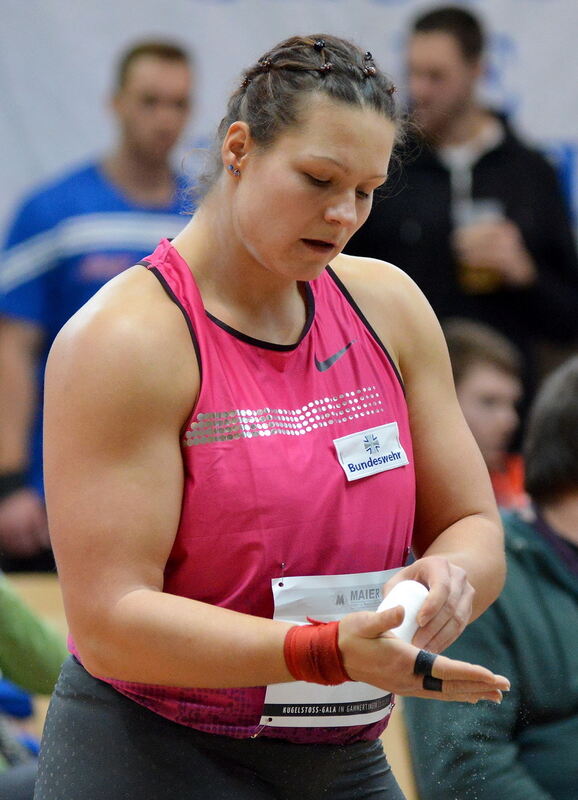 Kugelstoß-Gala in Gammertingen Januar 2014