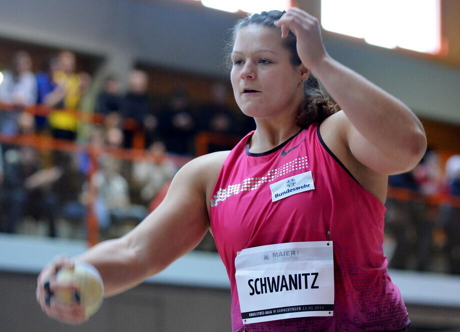 Kugelstoß-Gala in Gammertingen Januar 2014