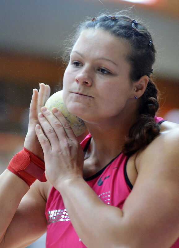 Kugelstoß-Gala in Gammertingen Januar 2014