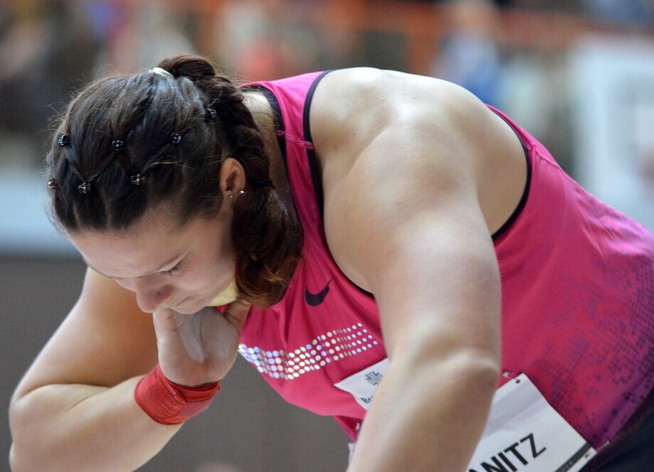 Kugelstoß-Gala in Gammertingen Januar 2014