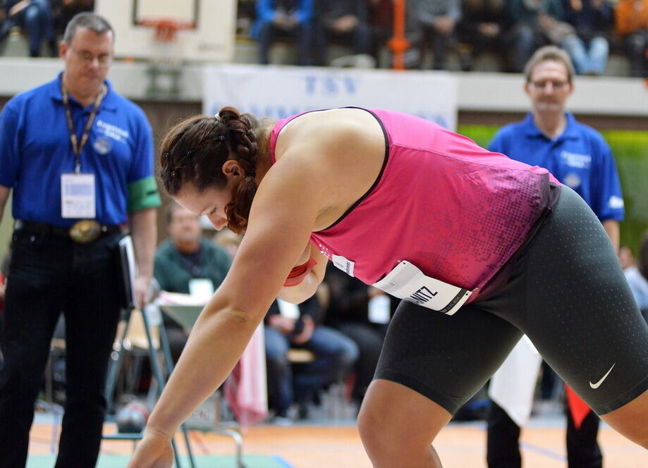 Kugelstoß-Gala in Gammertingen Januar 2014