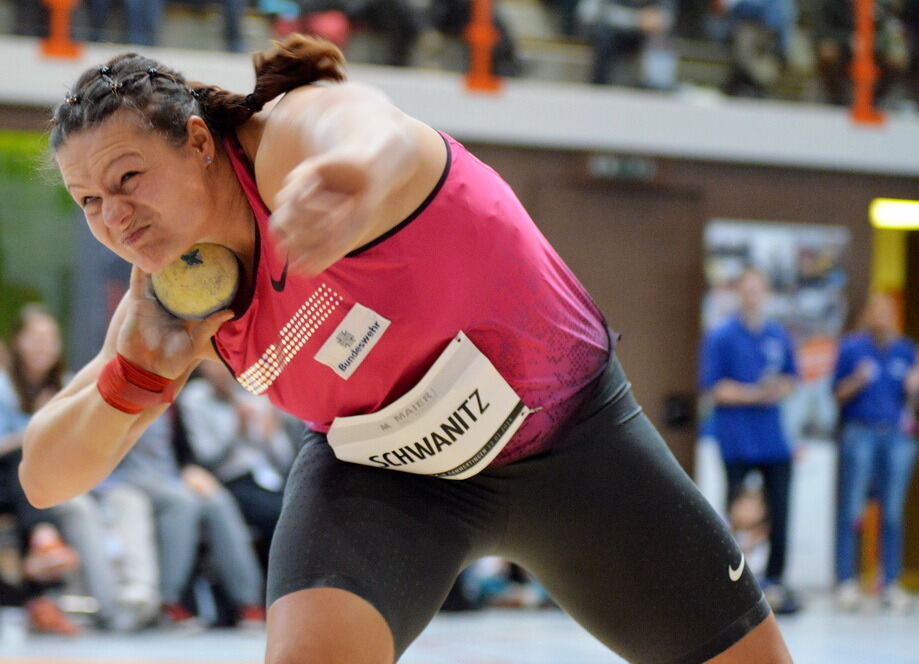 Kugelstoß-Gala in Gammertingen Januar 2014