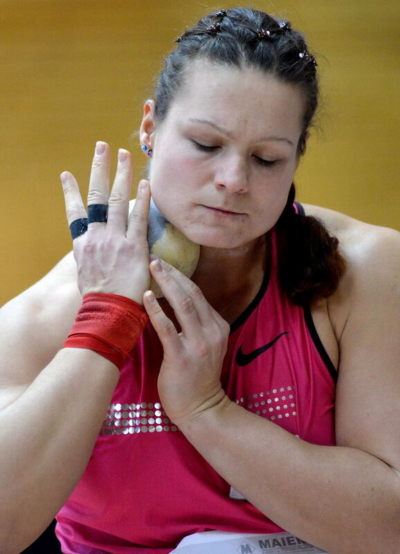 Kugelstoß-Gala in Gammertingen Januar 2014