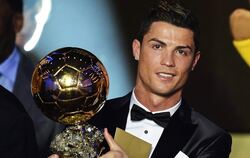 Cristiano Ronaldo ist zum Weltfußballer des Jahres 2013 gekürt worden.