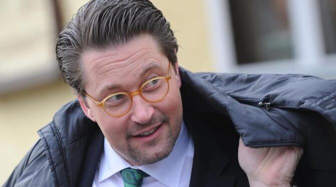 CSU-Generalsekretär Andreas Scheuer während der Winterklausur der CSU-Landesgruppe in Wildbad Kreuth. Foto: Andreas Gebert