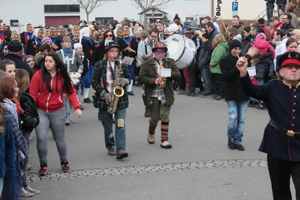 Jubiläumsumzug der Gomaringer Käsperle 2014