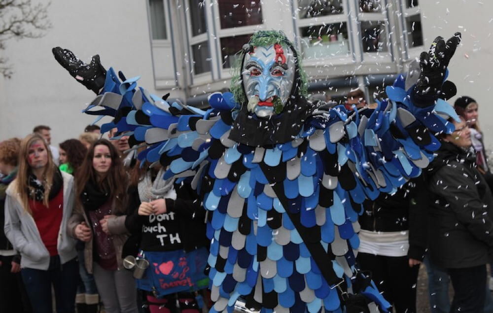 Jubiläumsumzug der Gomaringer Käsperle 2014