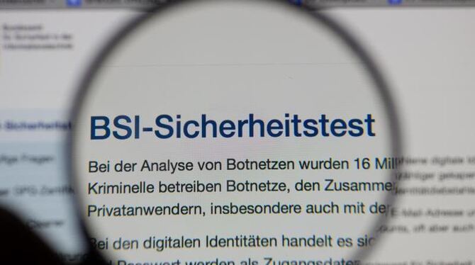 BSI-Präsident Michael Hange bestätigte, dass die Behörde bereits seit Dezember von dem Datenklau wusste. Foto: Armin Weigel
