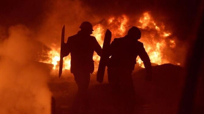 Die Auseinandersetzungen in Kiew finden kein Ende. Foto: Zurab Kurtsikidze