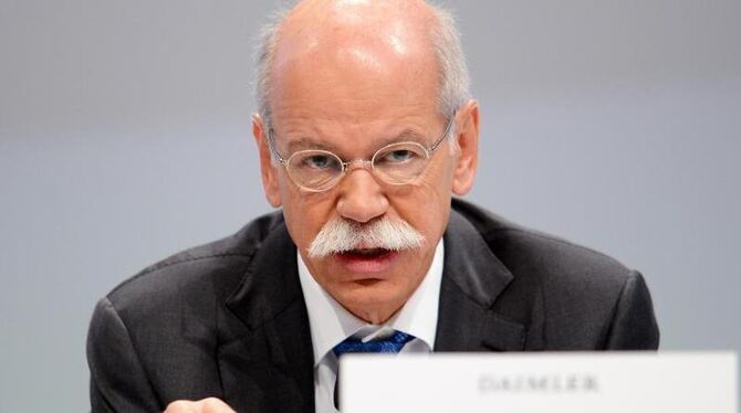 Konzernlenker Dieter Zetsche ist das Gesicht von Daimler. Foto: Bernd Weissbrod