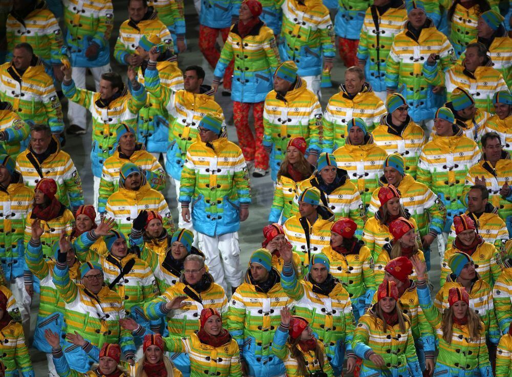 Eröffnungsfeier der Olympischen Winterspiele 2014