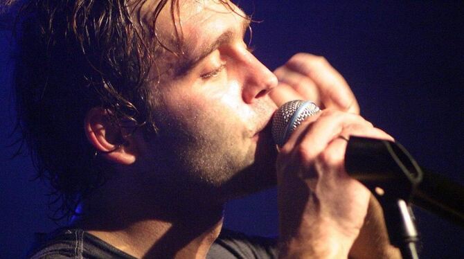 Axel Bosse in Tübingen. FOTO: JÜSP