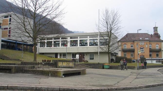 Bestens ausgestattet, auch für eine Gemeinschaftsschule, ist die Uhlandschule in Lichtenstein.  GEA-ARCHIVFOTO: BARAL
