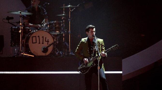 Preisträger und Show-Act: Arctic Monkeys. Foto: Yui Mok
