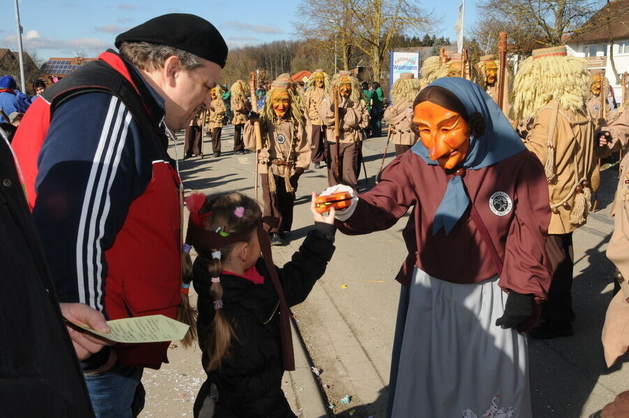 Narrenumzug in Oberstetten 23. Februar 2014
