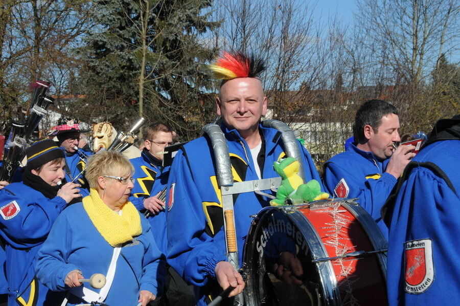 Narrenumzug in Oberstetten 23. Februar 2014
