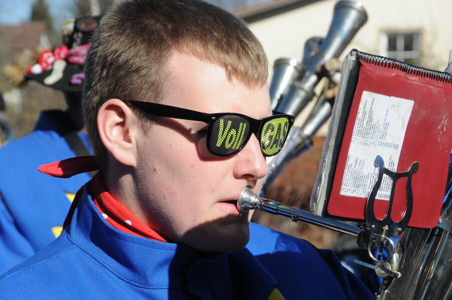 Narrenumzug in Oberstetten 23. Februar 2014