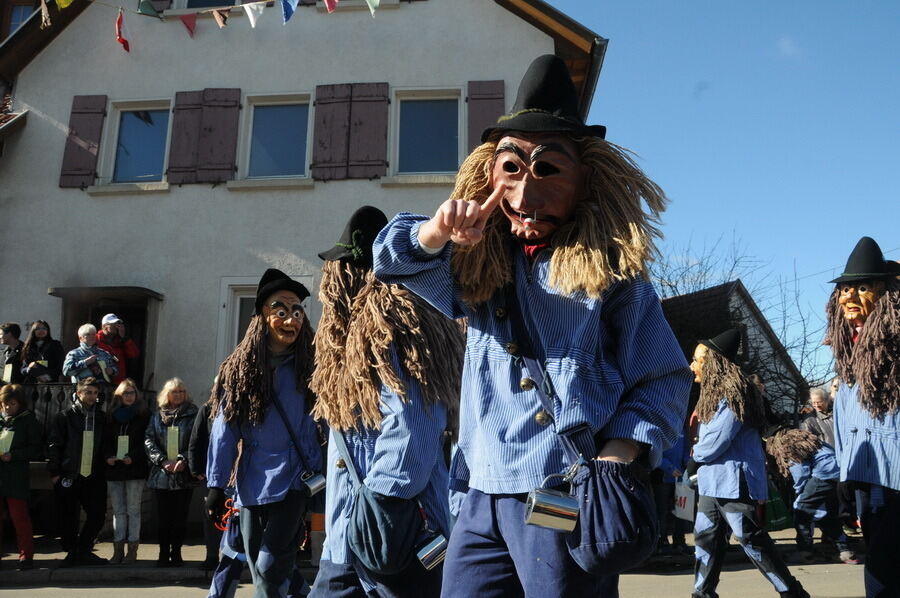 Narrenumzug in Oberstetten 23. Februar 2014