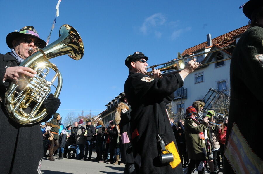 Narrenumzug in Oberstetten 23. Februar 2014