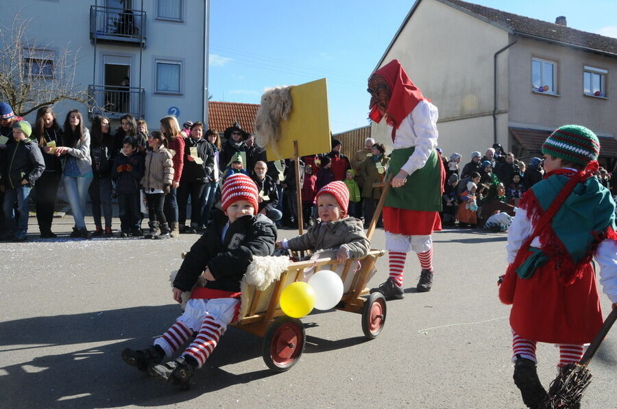Narrenumzug in Oberstetten 23. Februar 2014
