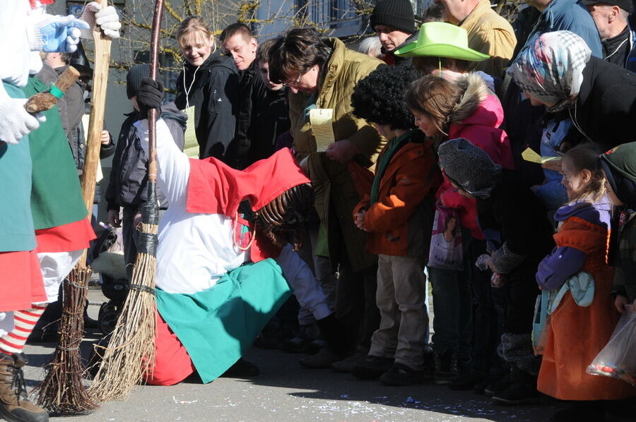 Narrenumzug in Oberstetten 23. Februar 2014