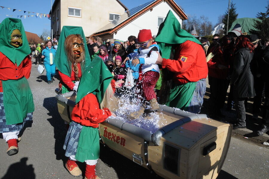 Narrenumzug in Oberstetten 23. Februar 2014