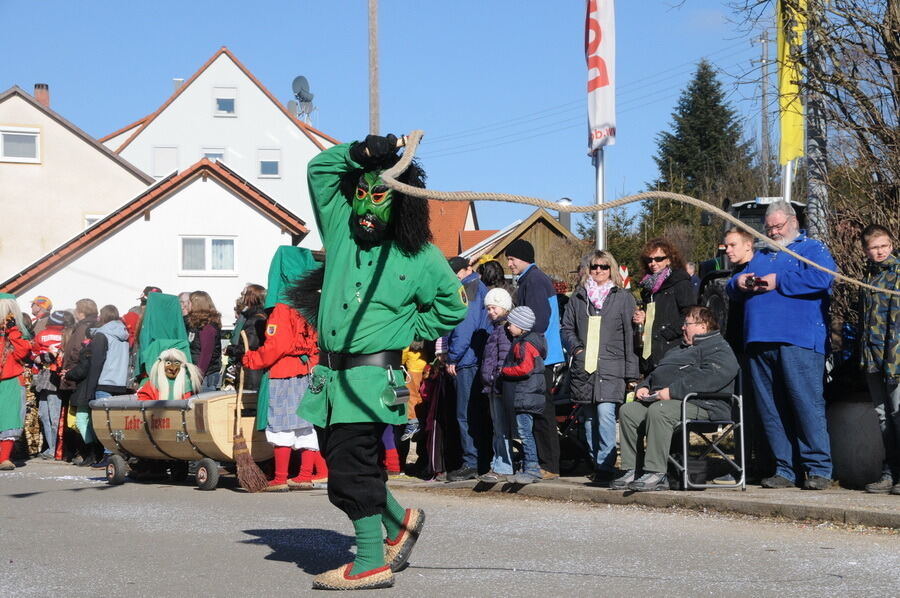 Narrenumzug in Oberstetten 23. Februar 2014