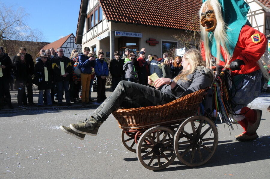 Narrenumzug in Oberstetten 23. Februar 2014