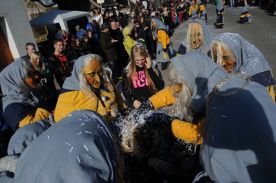 Narrenumzug in Oberstetten 23. Februar 2014