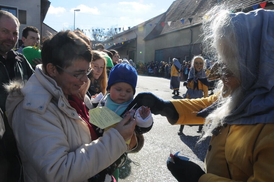 Narrenumzug in Oberstetten 23. Februar 2014