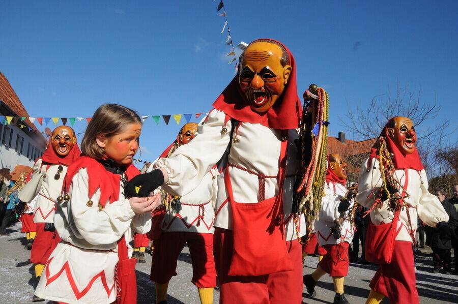 Narrenumzug in Oberstetten 23. Februar 2014