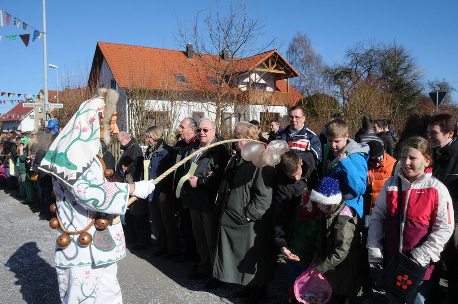 Narrenumzug in Oberstetten 23. Februar 2014
