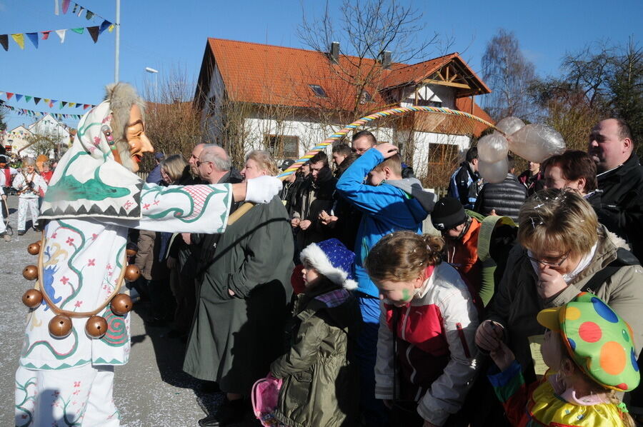Narrenumzug in Oberstetten 23. Februar 2014