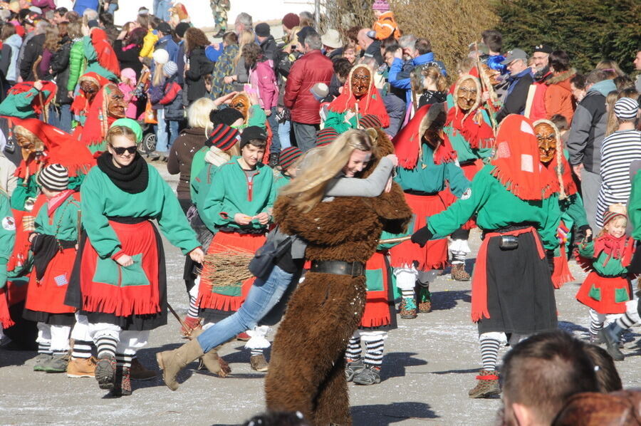 Narrenumzug in Oberstetten 23. Februar 2014