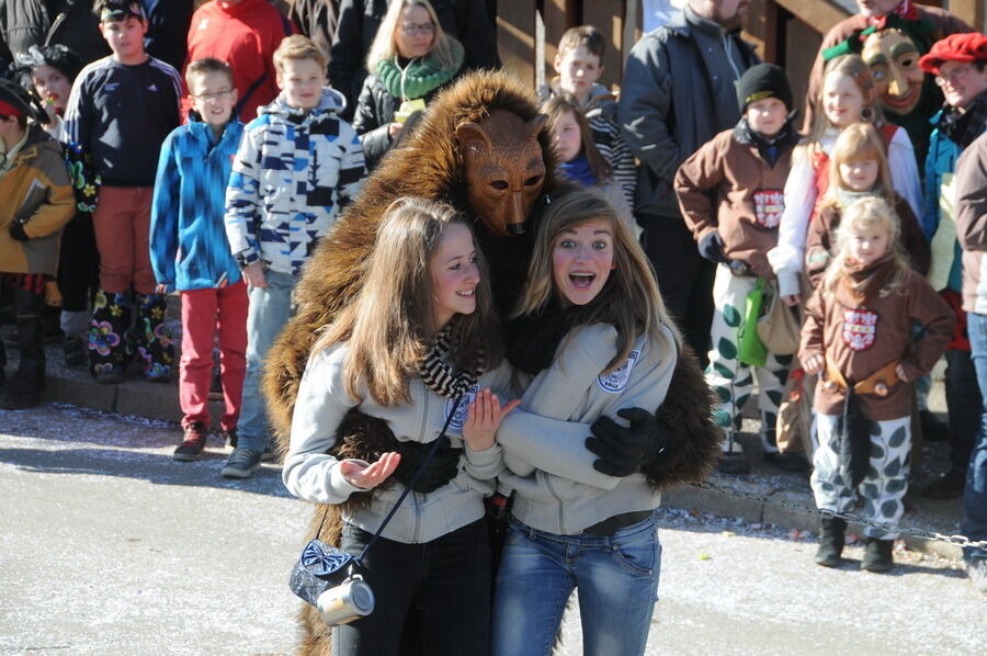 Narrenumzug in Oberstetten 23. Februar 2014