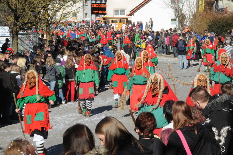 Narrenumzug in Oberstetten 23. Februar 2014